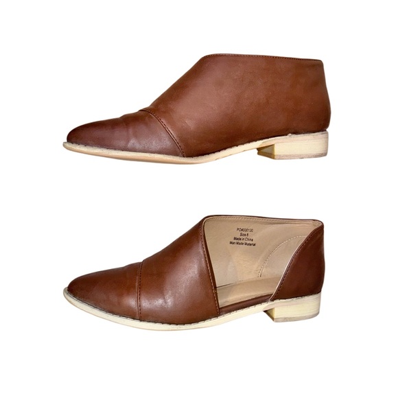 JC open side brown flats women’s shoes size 8 -looks like free people @ Buckle - Picture 7 of 12